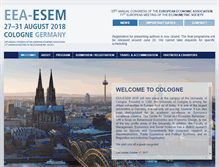 Tablet Screenshot of eea-esem-congresses.org